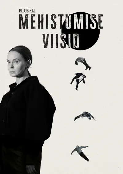 Mehistumise viisid bluusikali reklaamplakat